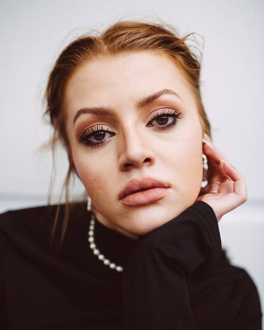 Olga Rossa Notting Hill photoshoot, editorial portrait